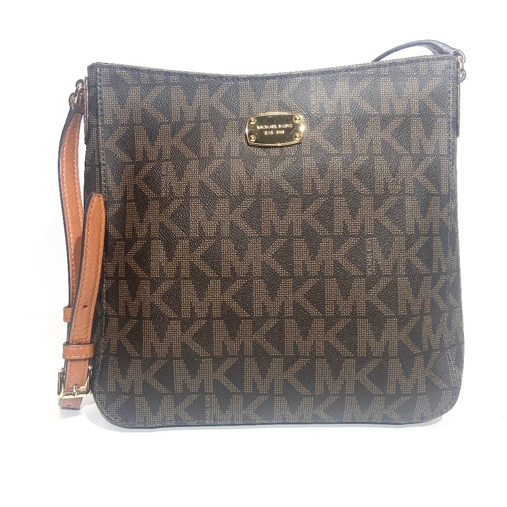 Michael Kors Jet Set Travel Large Messenger - Brown